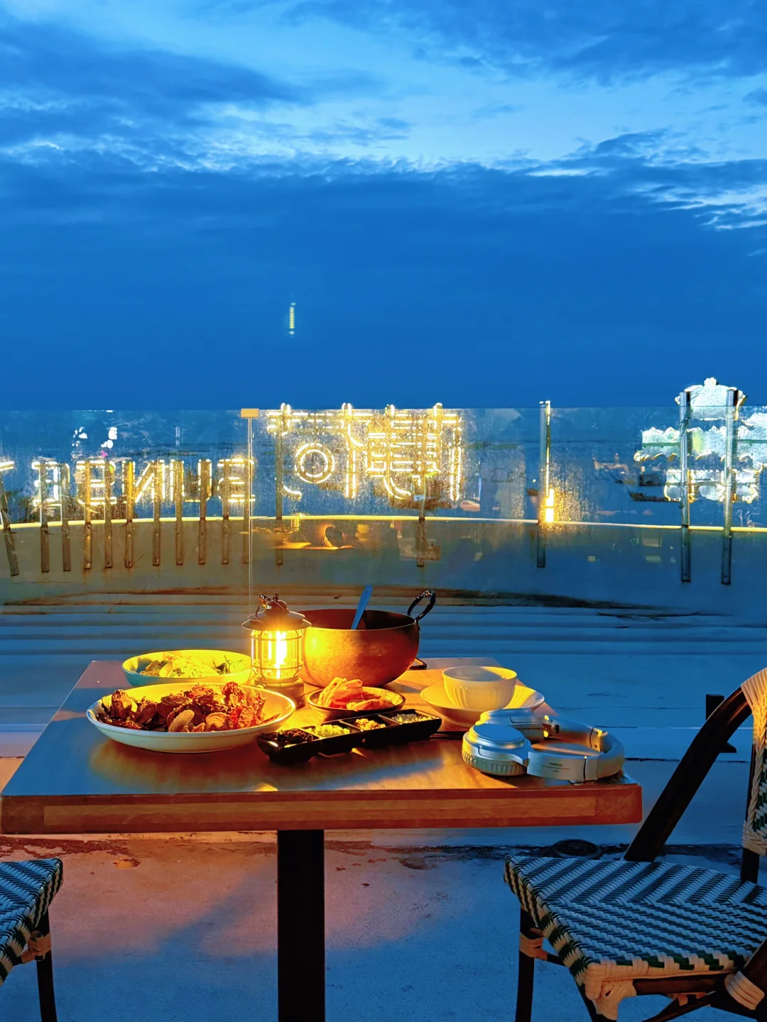 浪漫的不是我，是日落蓝调时分的南麂岛🌊