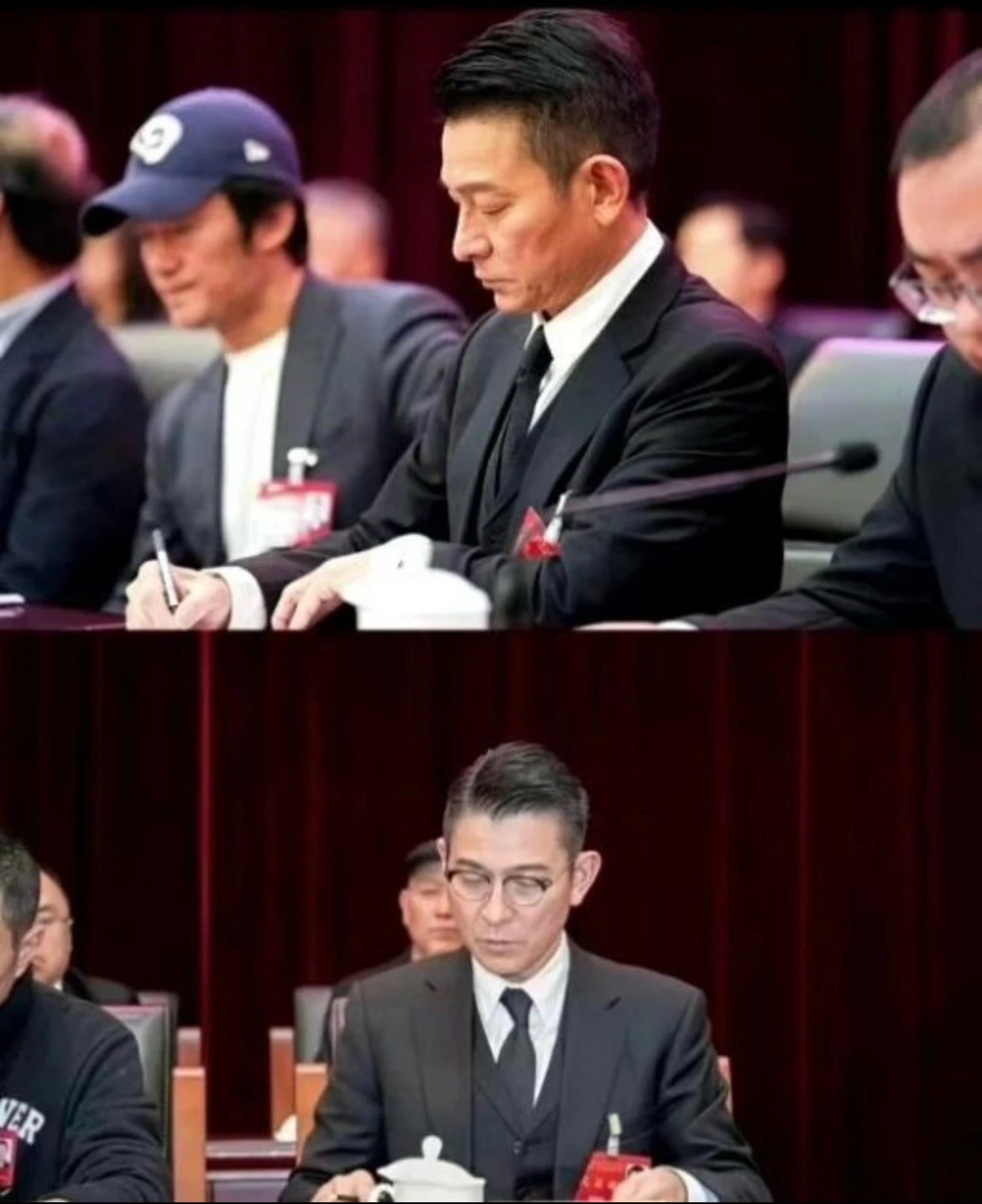 64岁刘德华登上新闻联播：高级的帅，从来不靠皮囊
常说美人迟暮，可有些男人，年岁越长，反倒越有动人魅力。
一段旧影像再度刷屏，64岁刘德华亮相《新闻联播》，出众气质瞬间折服了无数网友。
这段画面取自2024年中国电影家协会第十一次全国代表大会。在本次大会上，刘德华当选影协副主席，也是十二位副主席里，