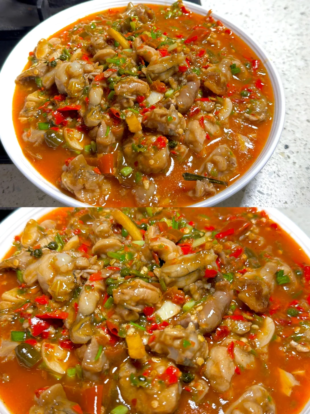 🌶️香辣双椒牛蛙 喜欢蛙🐸的都去做！好吃哭