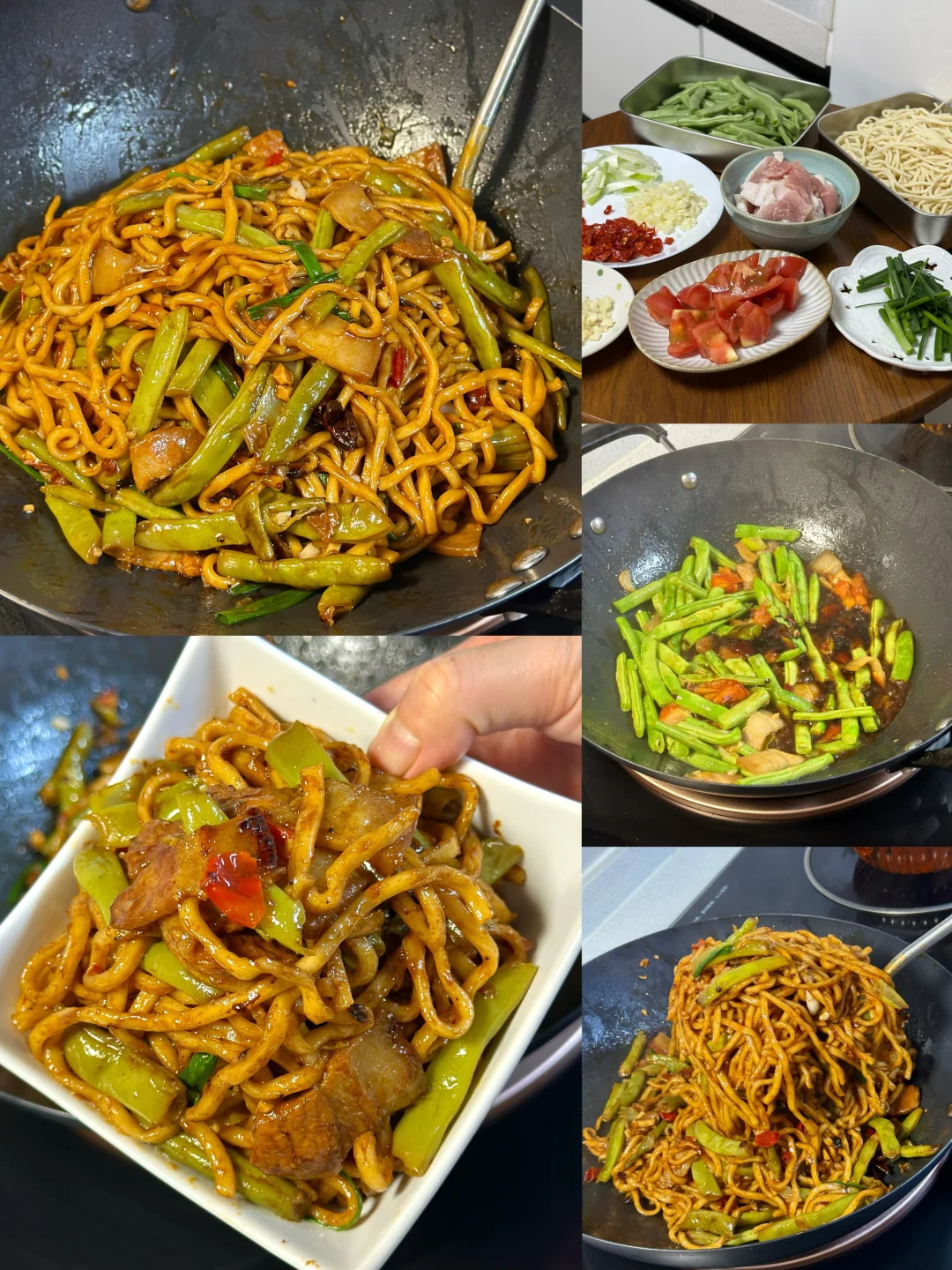 超详细家常版豆角焖面教程太开胃了