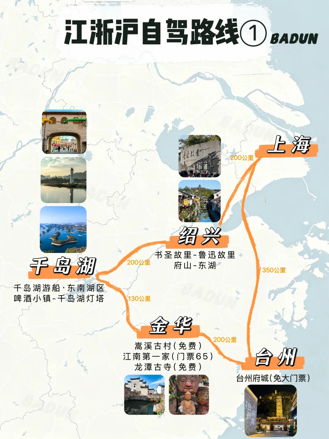 上海出发，5天4城自驾游
