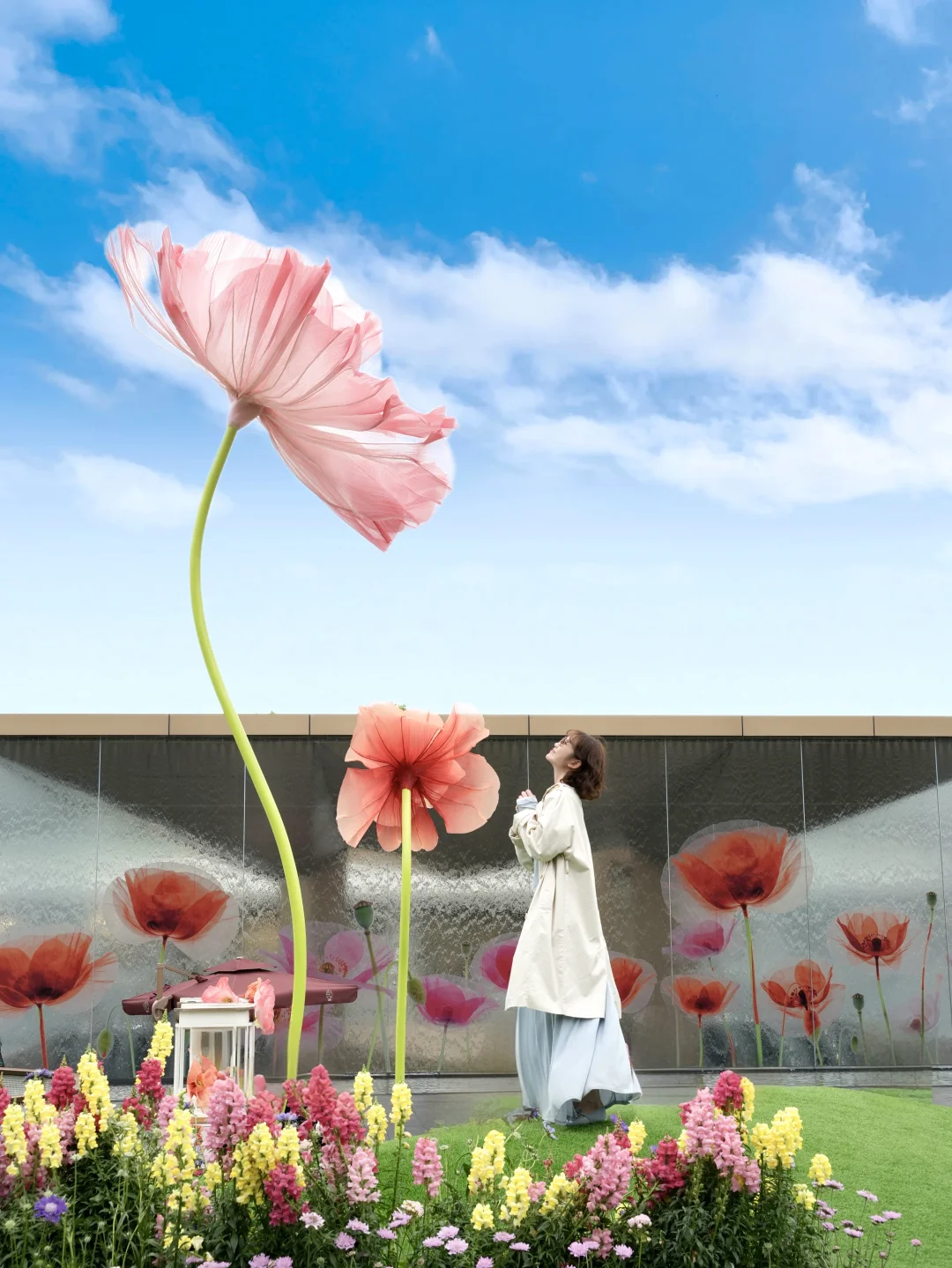 成都！！SKP！！这波巨型花海真的赢麻了！！