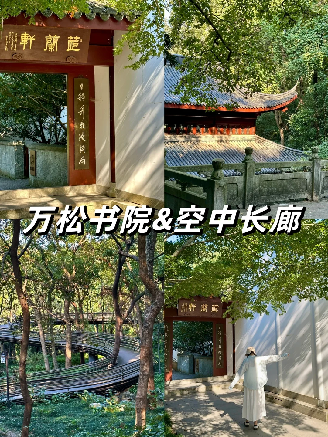 📖万松书院&空中长廊｜是谁说很难找的！