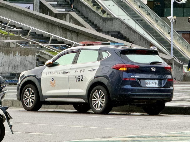 台中市警车-现代途胜