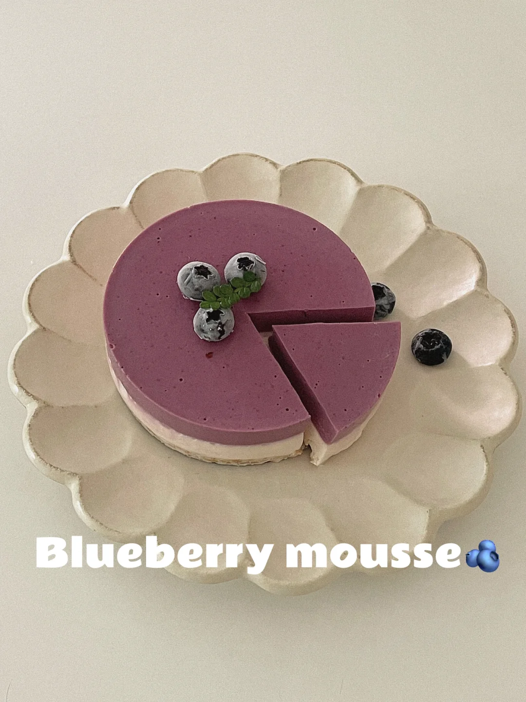 搅一搅就能搞定🫐蓝莓酸奶慕斯，低卡甜品🍰