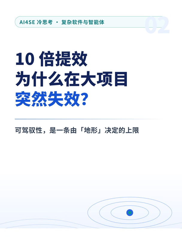 AI 写代码10倍提效，为什么在大项目失效？