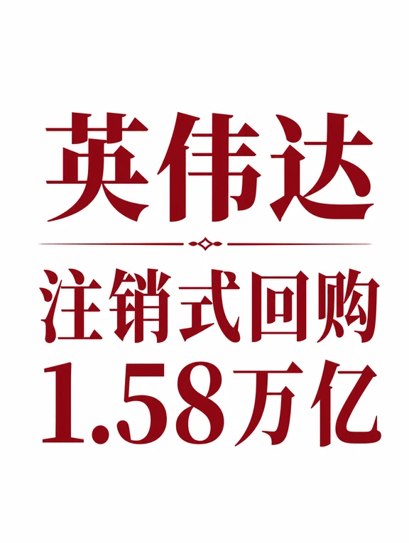 英伟达1.58万亿回购