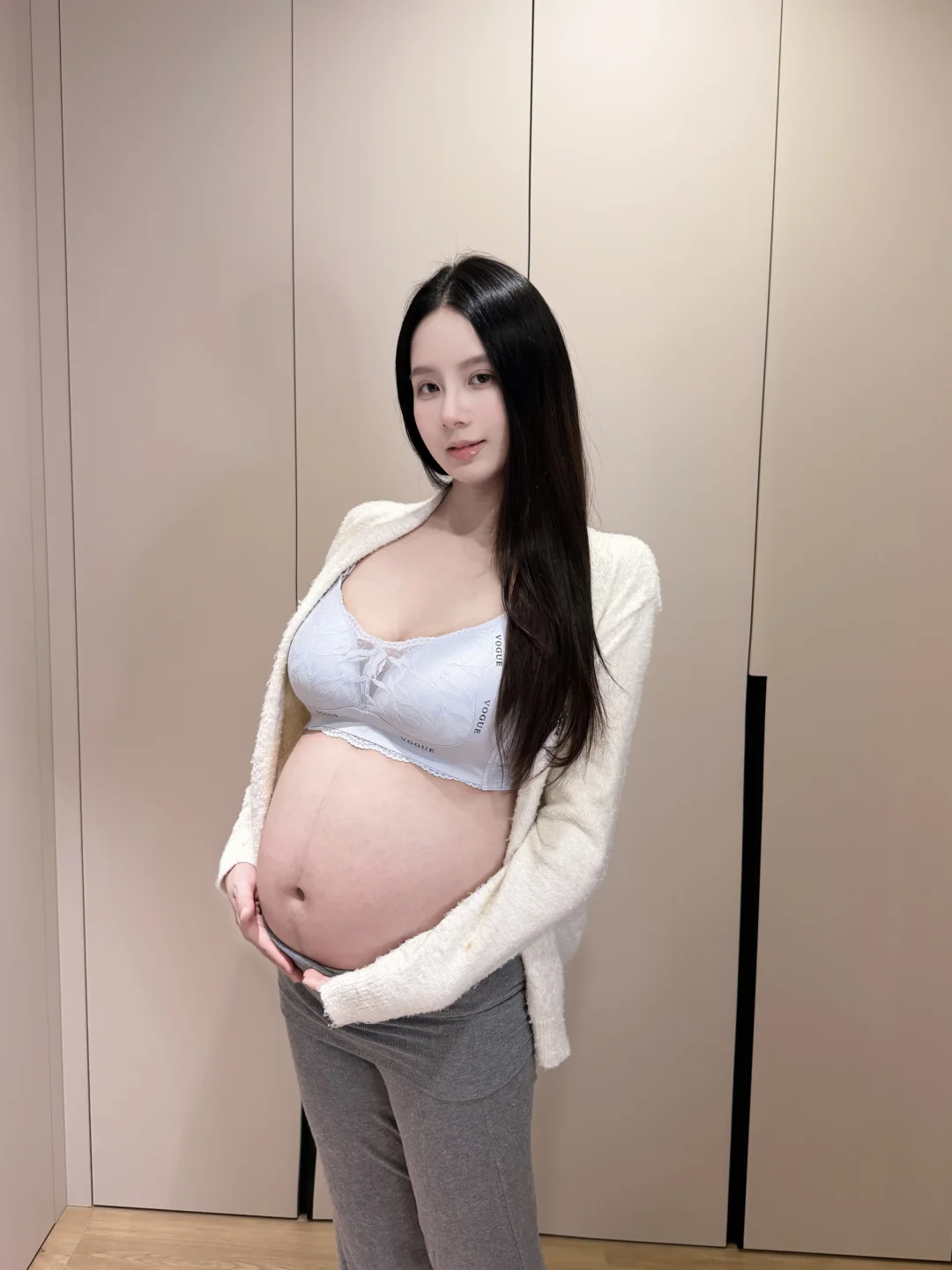 34w🤰|孕晚期挖到舒服高颜值的哺乳内衣!!