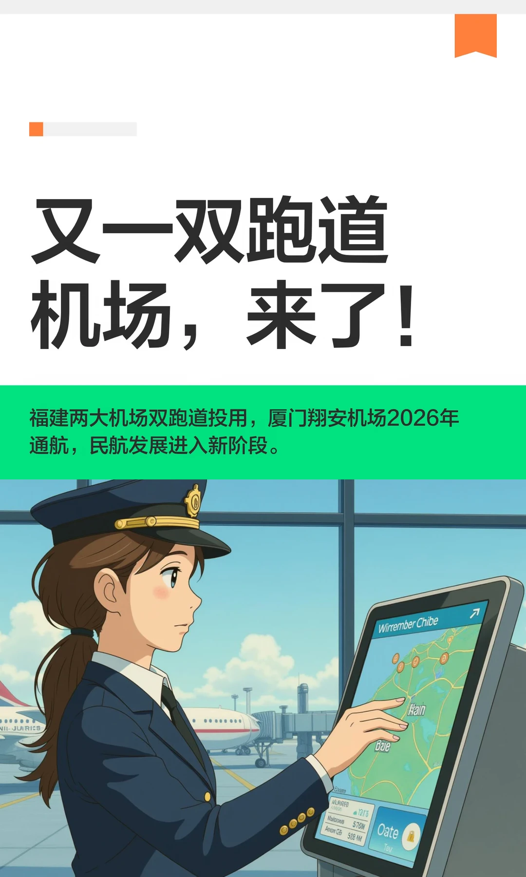 又一双跑道机场，来了！