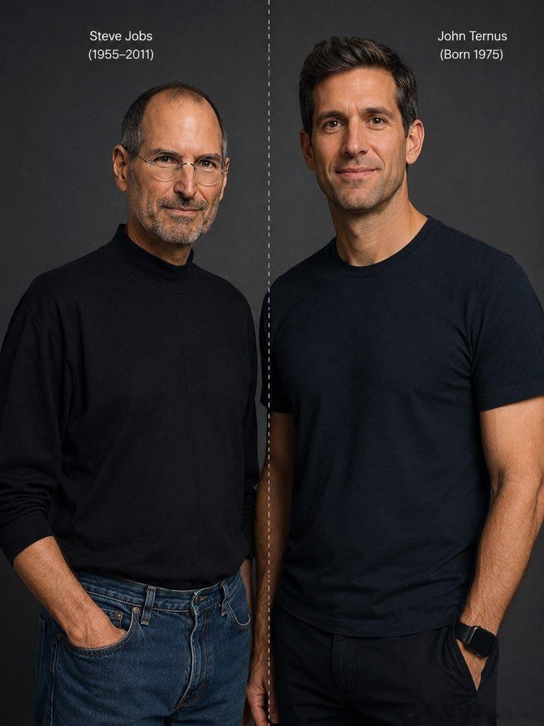 25 years ago, John Ternus walked into Apple as a product design engineer!

Today, he walks into Apple Park as the company’s CEO! ​