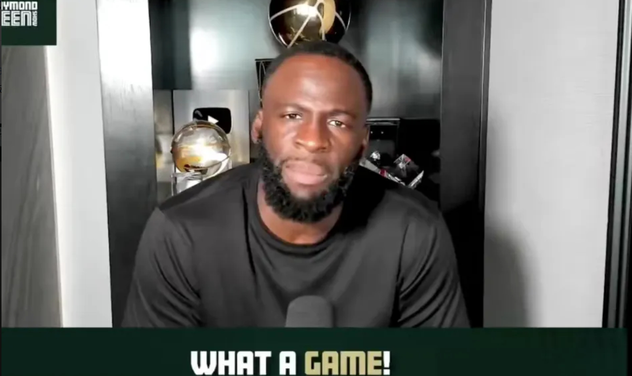 追梦：G4是我看过最伟大的季后赛比赛，整座球馆像地震一样  明日NBA...