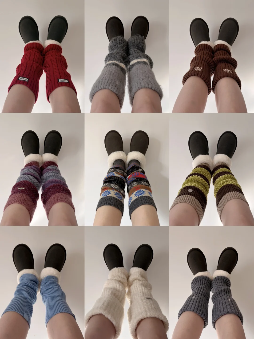 合集|秋冬袜套大赏🧦✨