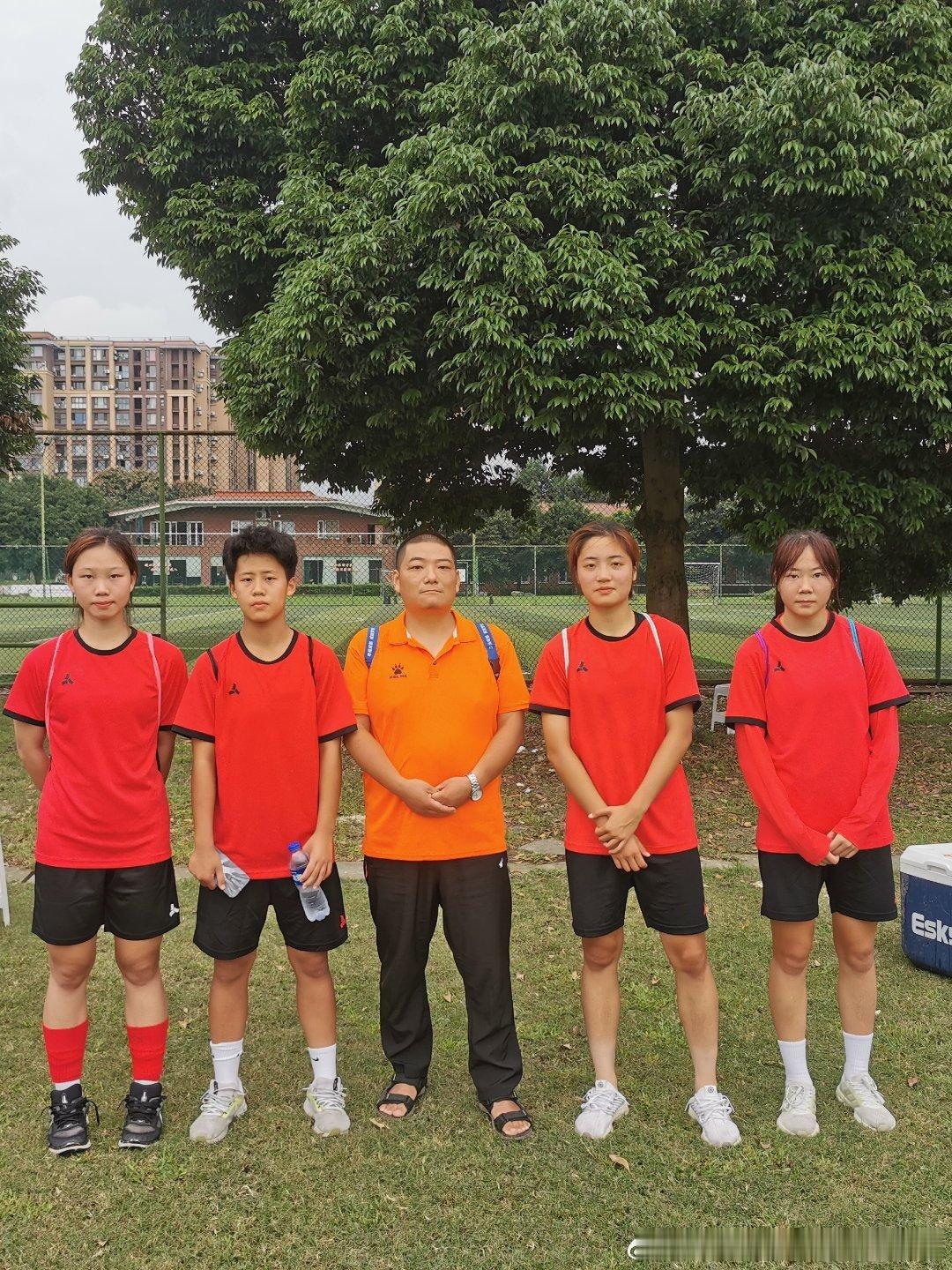四川女足 刘梦琦、贾静怡、曾琳涵、刘诗宇 ​