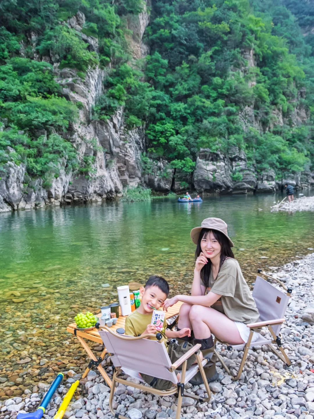 北京1.5h翡翠湖‼️免费露营烧烤⛺️车开水边