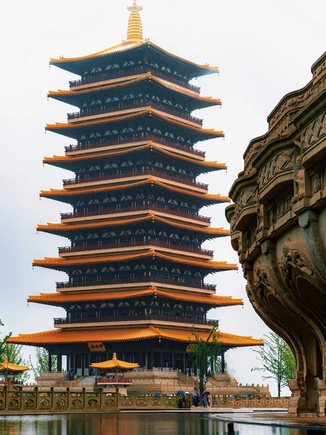 南京的秋天，都藏在牛首山了！🍂