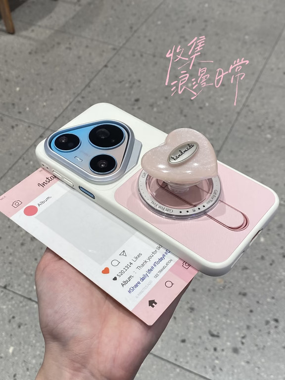 双支架！华为pura90pro磁吸旋转支架壳！💕