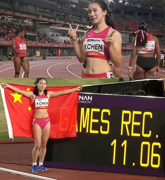17岁小孩姐陈妤颉打破赛事纪录夺冠！