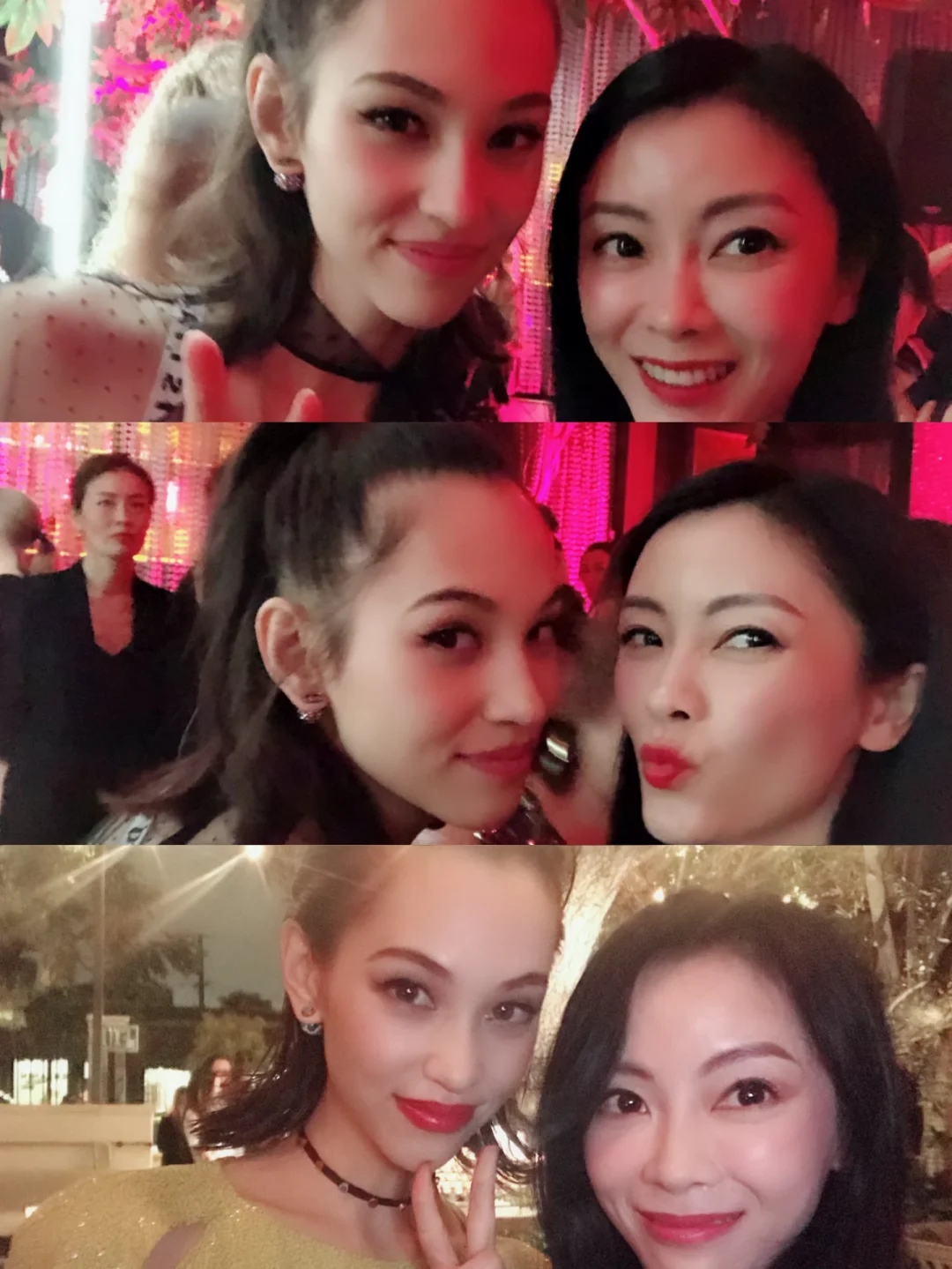 与水原希子的合影再放一波吧