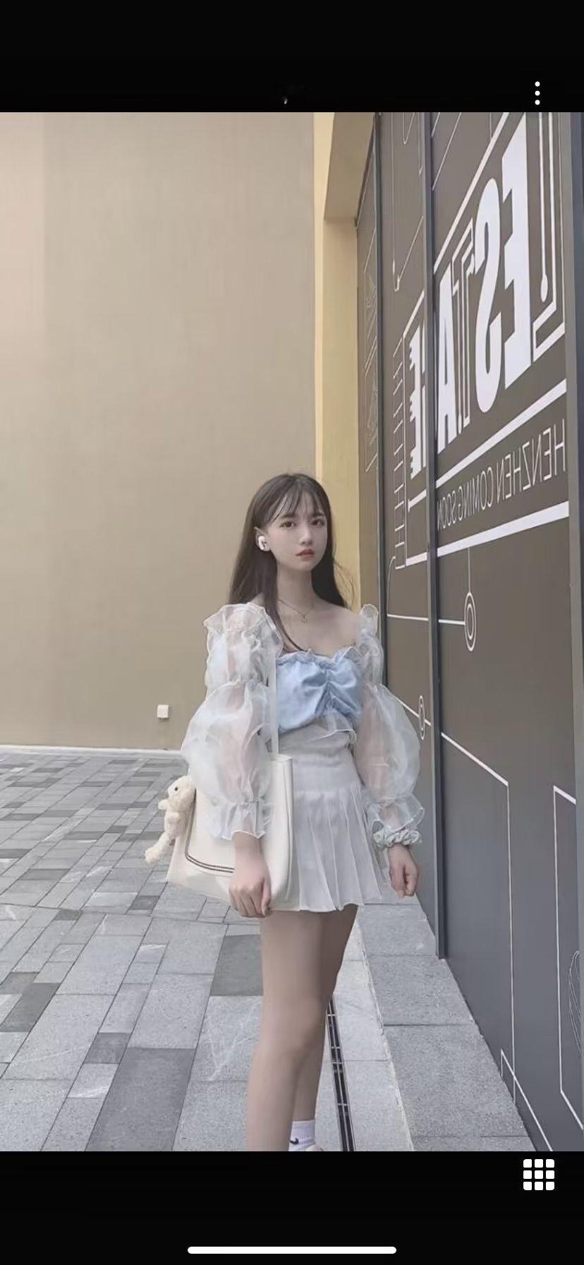 甜美少女风穿搭，清新可爱，元气满满！