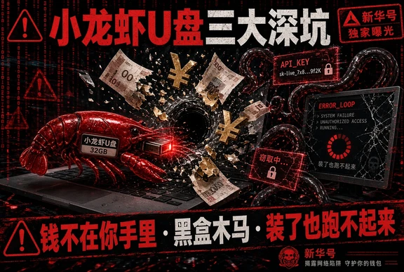 装龙虾用U盘还是官网？看完这条再决定