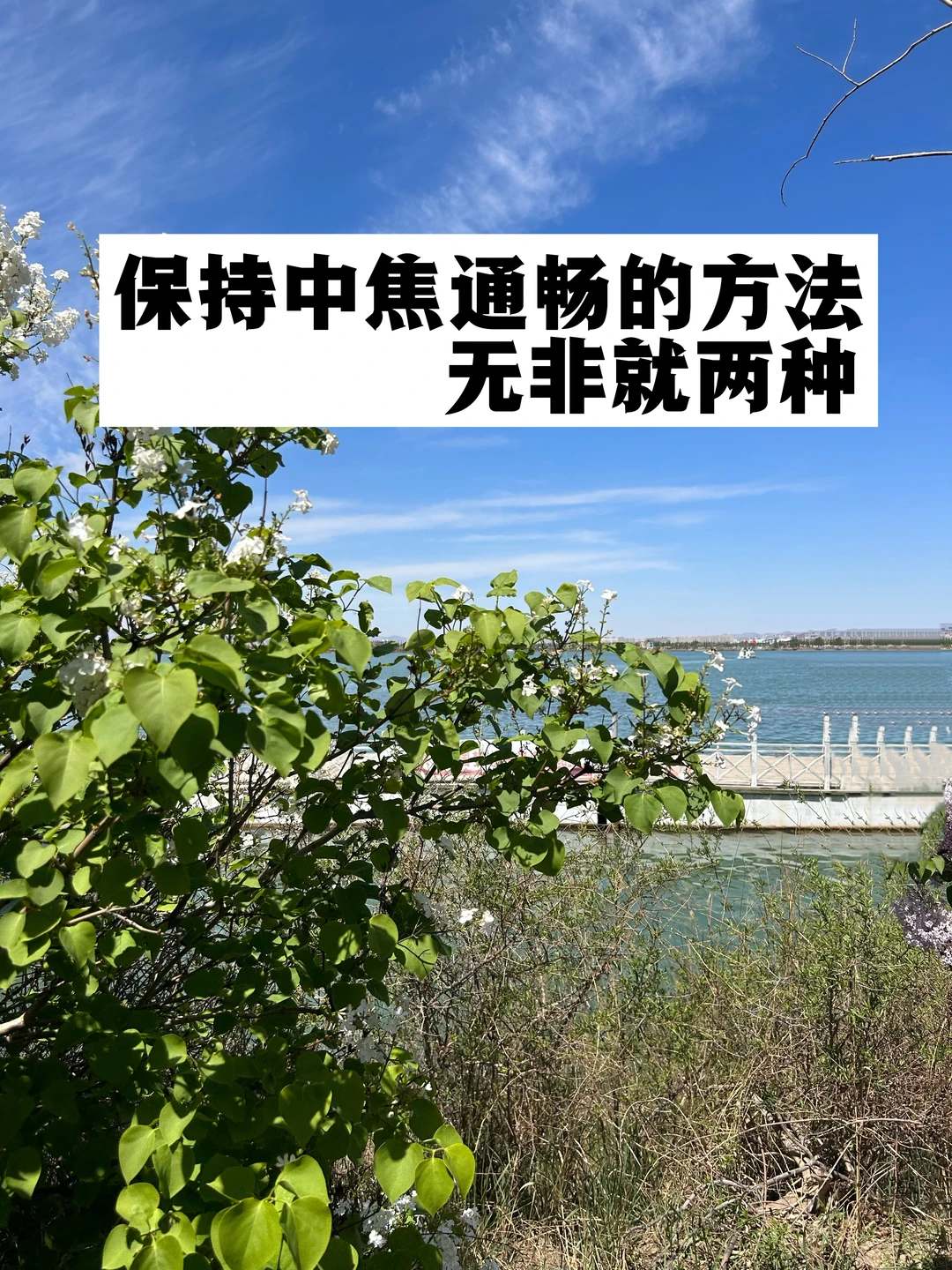 保持中焦通常的方法，无非就这两类.