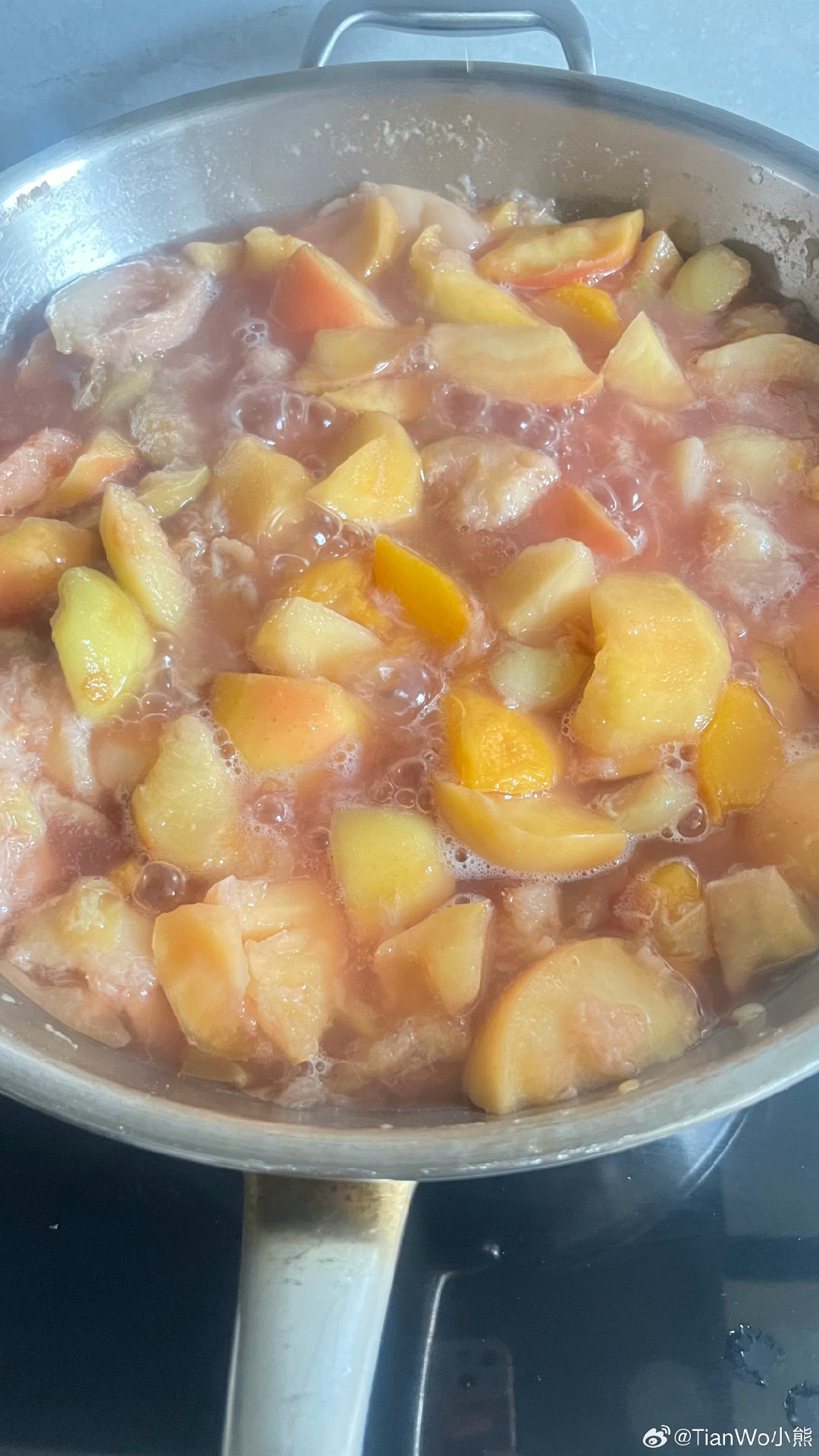 手工制作桃子🍑苹果🍎果丹皮。[色][色][色] ​
