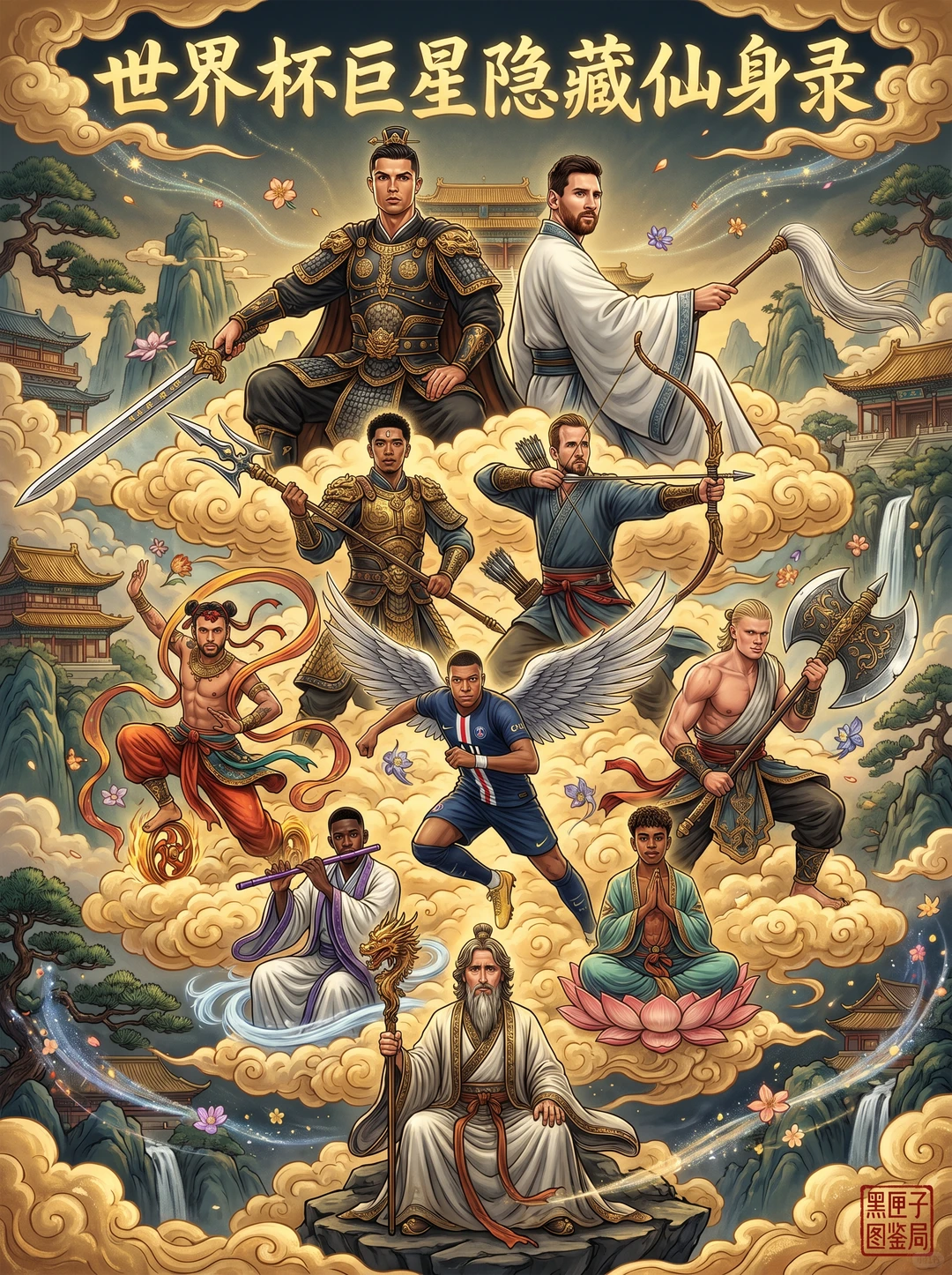 藏不住了！世界杯诸神降世，仙身彻底曝光