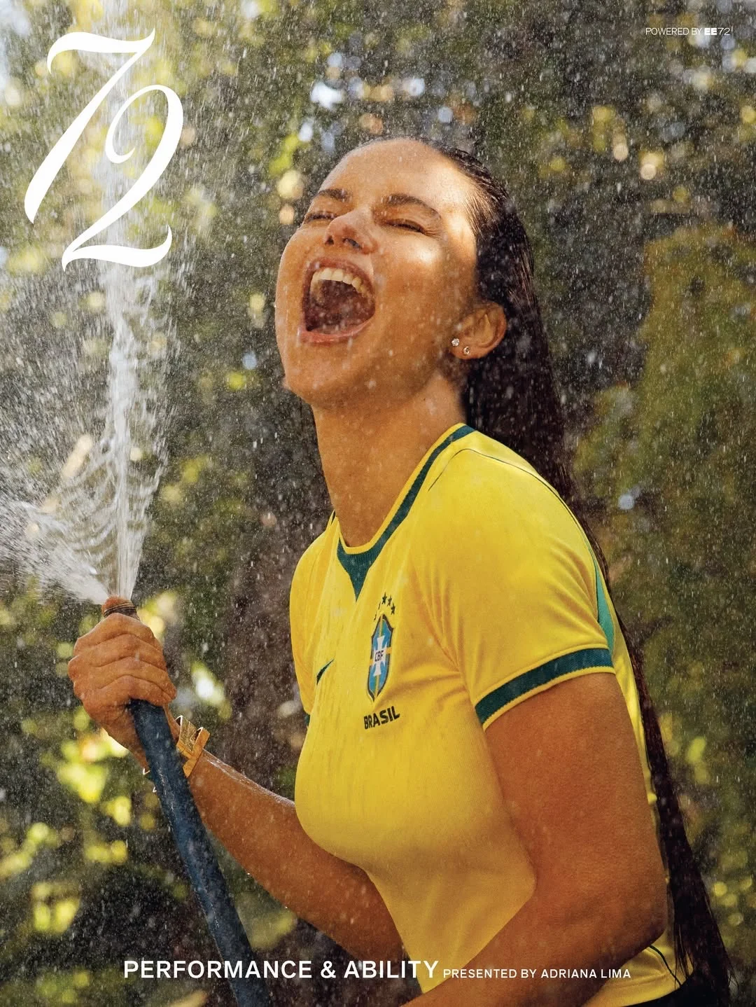 Adriana Lima 登上 72 Magazine 电子刊封面