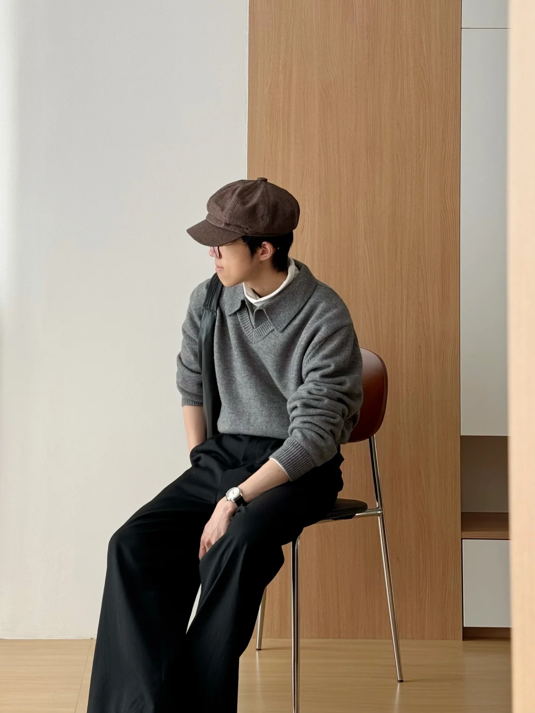 斯文复古Softcore｜松弛感灰黑色系通勤