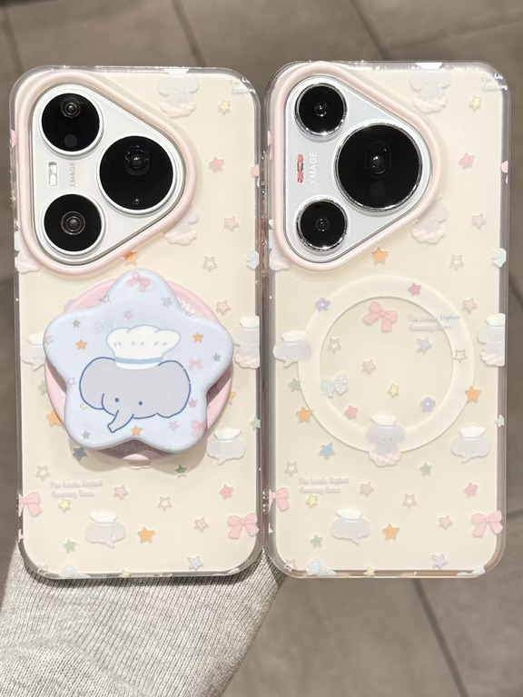 粉小象💖~配华为P70pro和P90pro都好可爱！！！