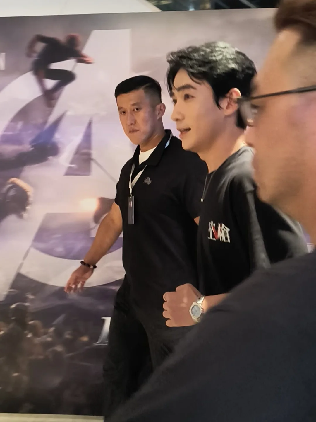 香港路演朱一龙出现了