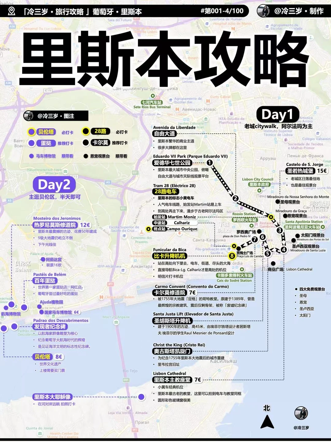 葡萄牙首都：里斯本2日游攻略，恋恋不舍