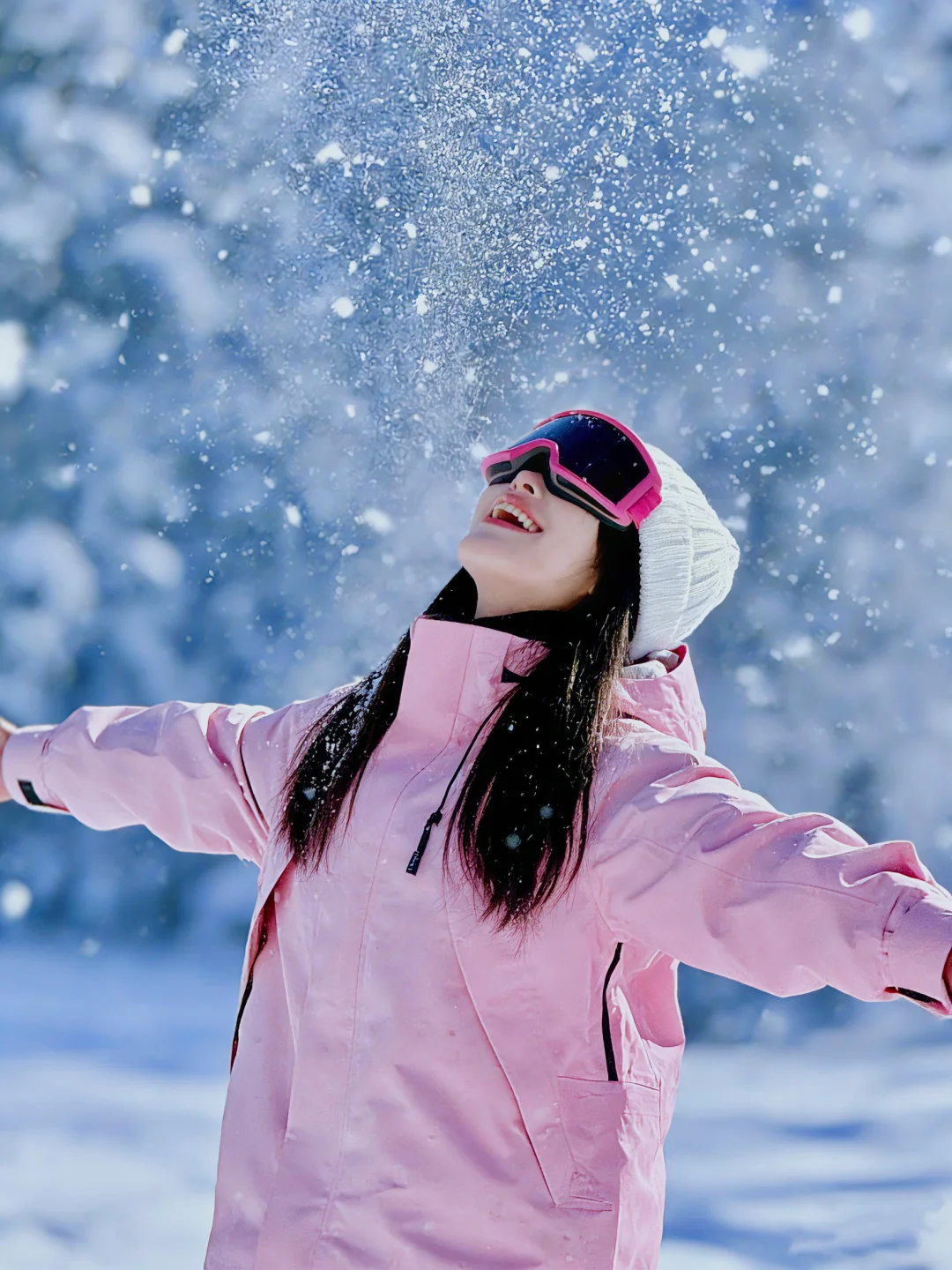 站姐的风终究是吹到了滑雪场🎿附出片攻略