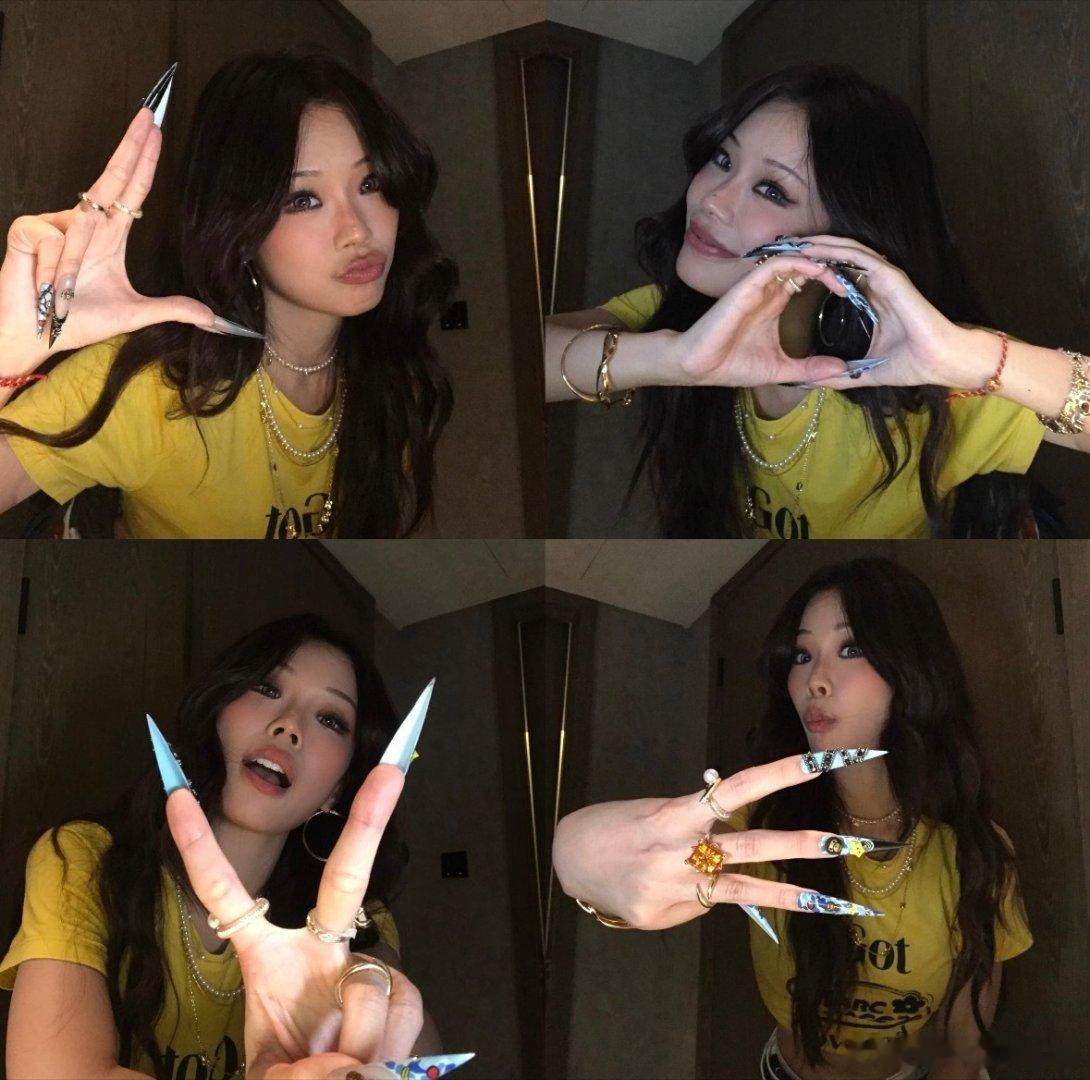 #万妮达[超话]# 

这几张真的好欧美

​