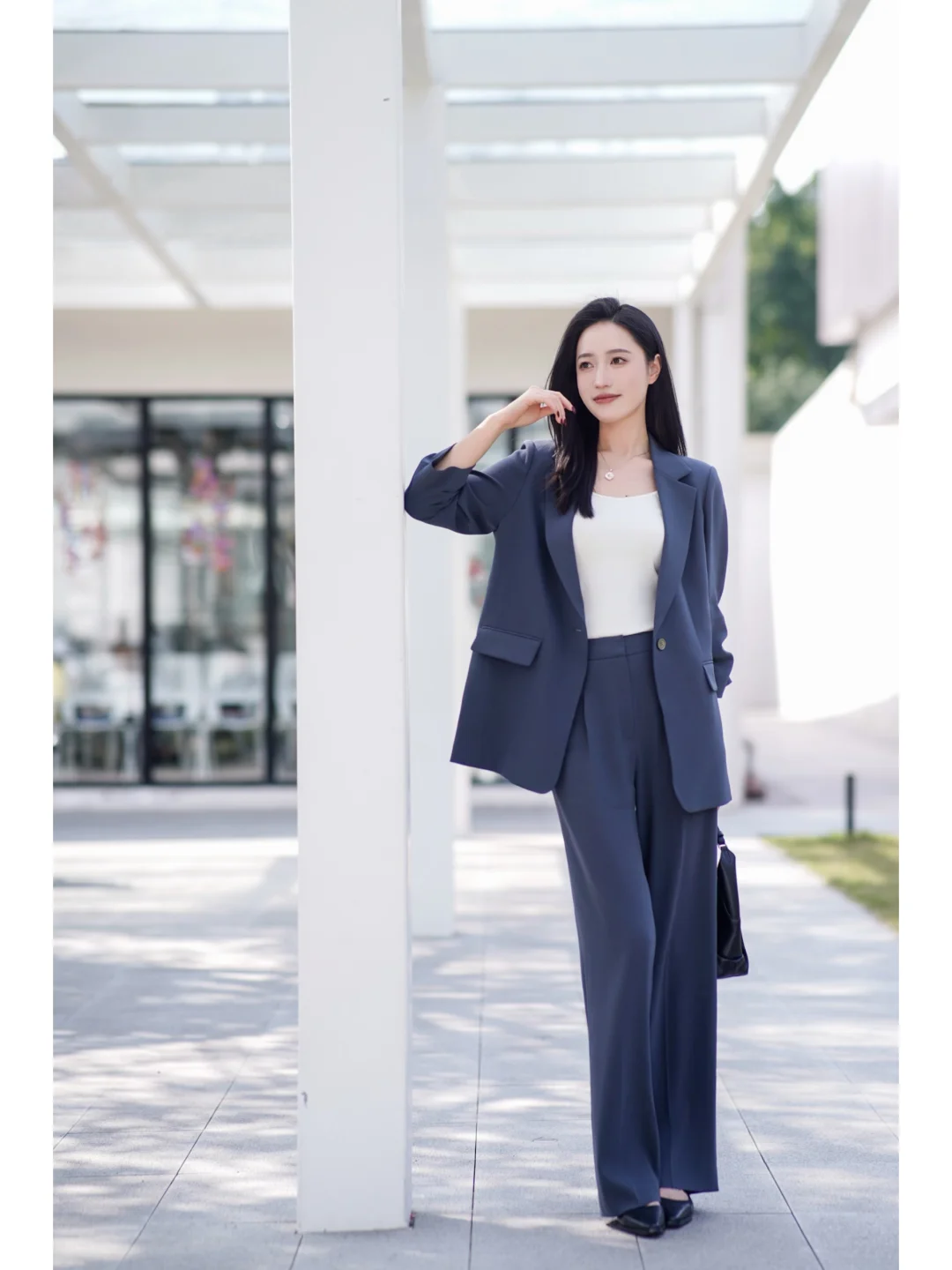 极简通勤💻大方得体的西装套装