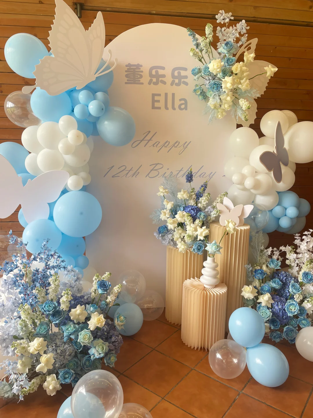·/生日小布置🩵💫🫧
