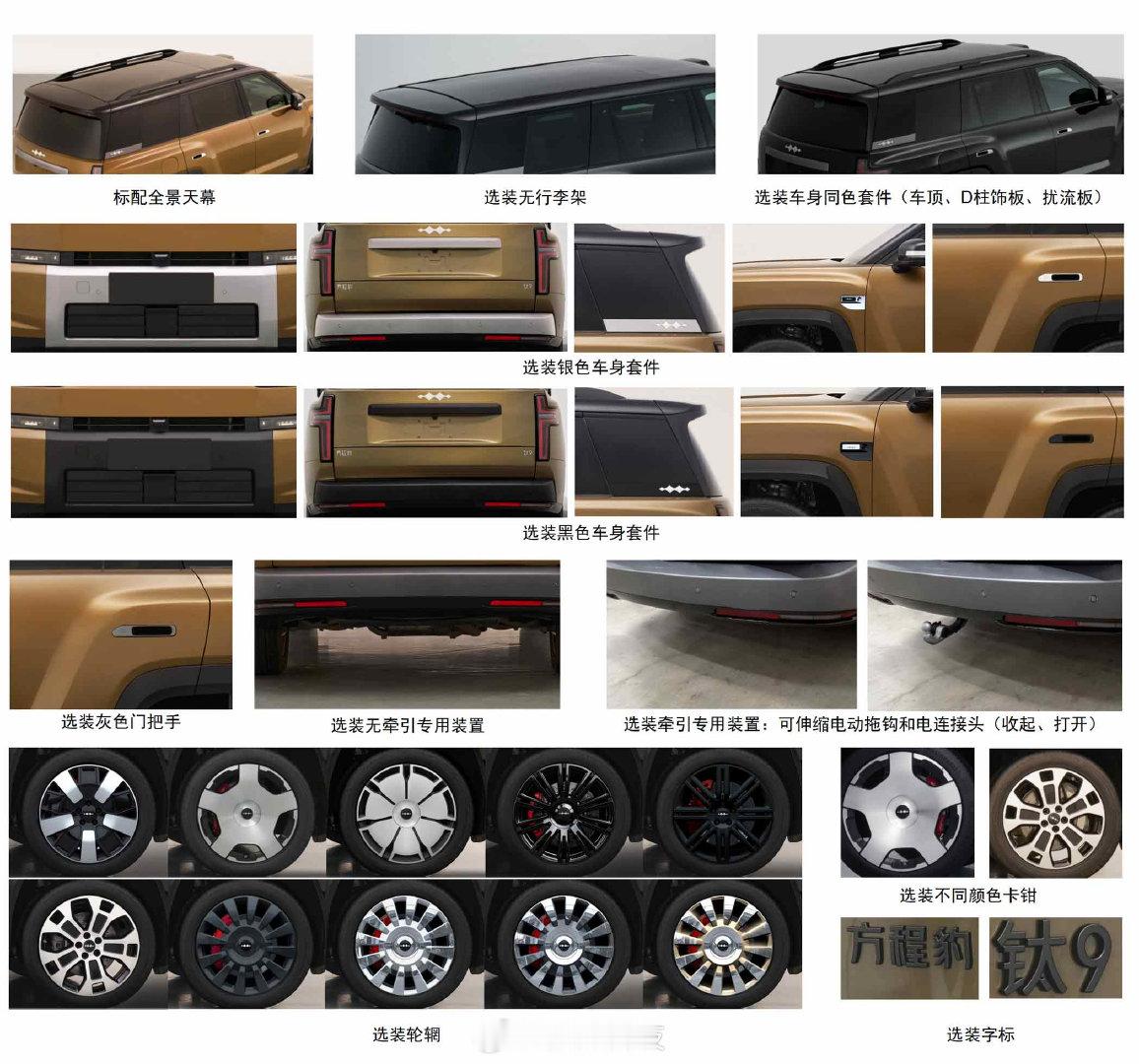 工信部申报第 411 批车辆公示——方程豹钛 9
#汽车资讯##新能源汽车# ​