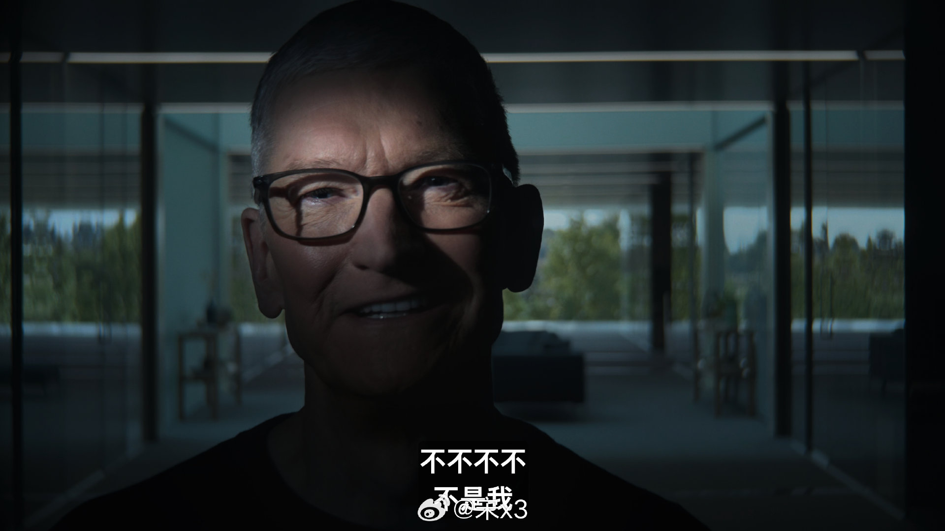 库克还开个小玩笑～ ​