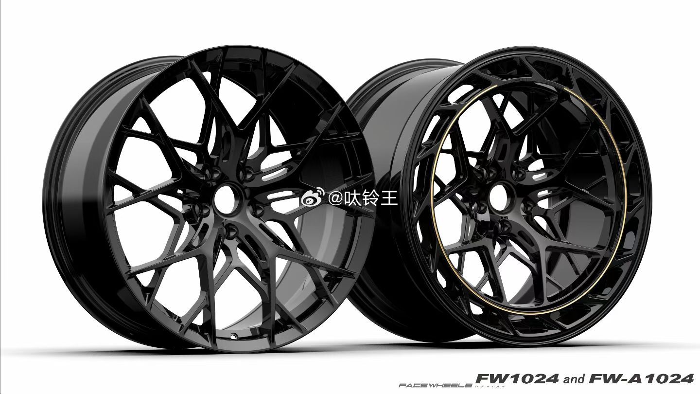 脸圈Facewheels FW1024 & FW-A1024
# 21x10J / 22x13J # 兰博基尼Revuelto ​