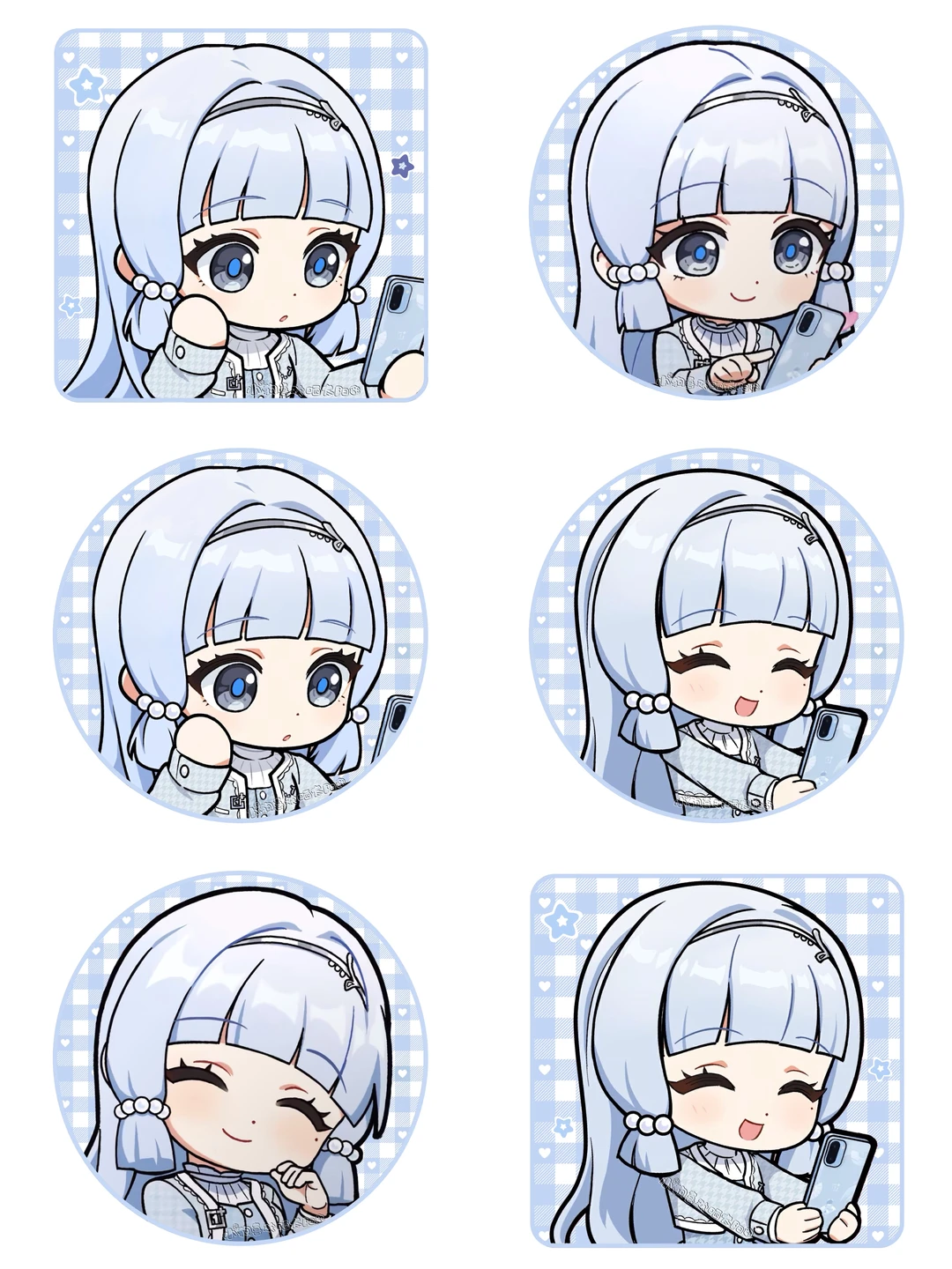 萌物中的萌物！旅行者请用神里绫华头像