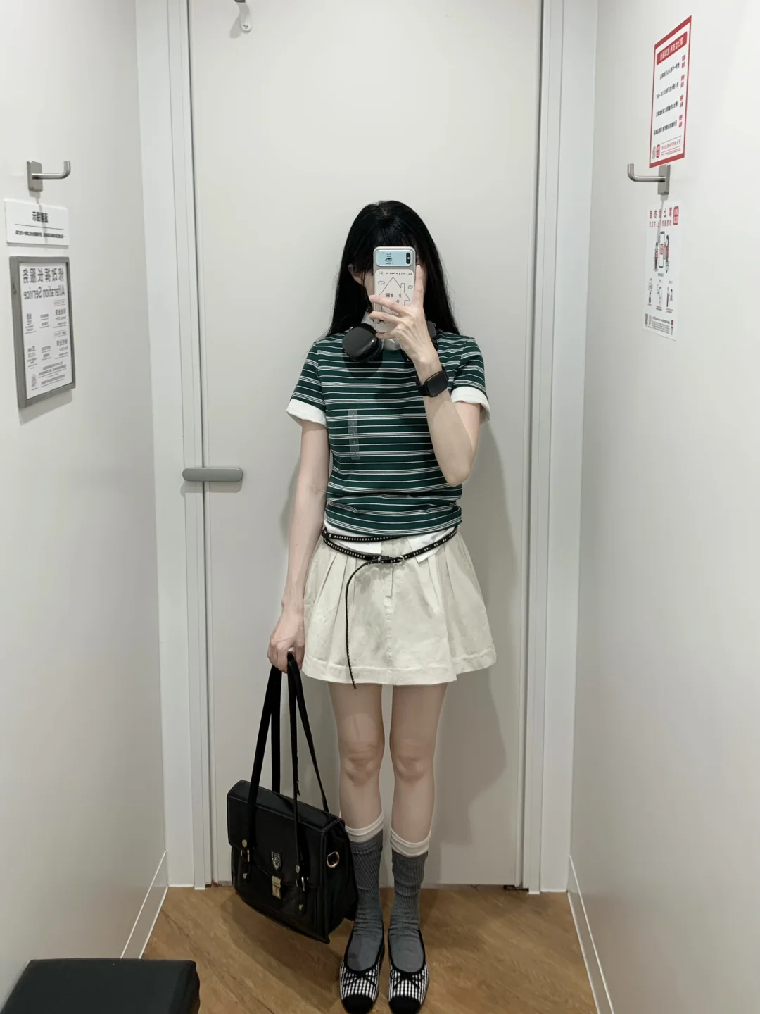 优衣库你好miumiu好幂幂!!🥺1套好乖好学院娇憨感~