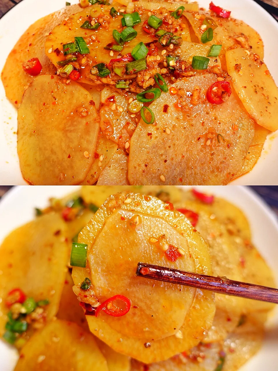 超快手的酸辣土豆片🥔酸酸辣辣巨好吃超开胃