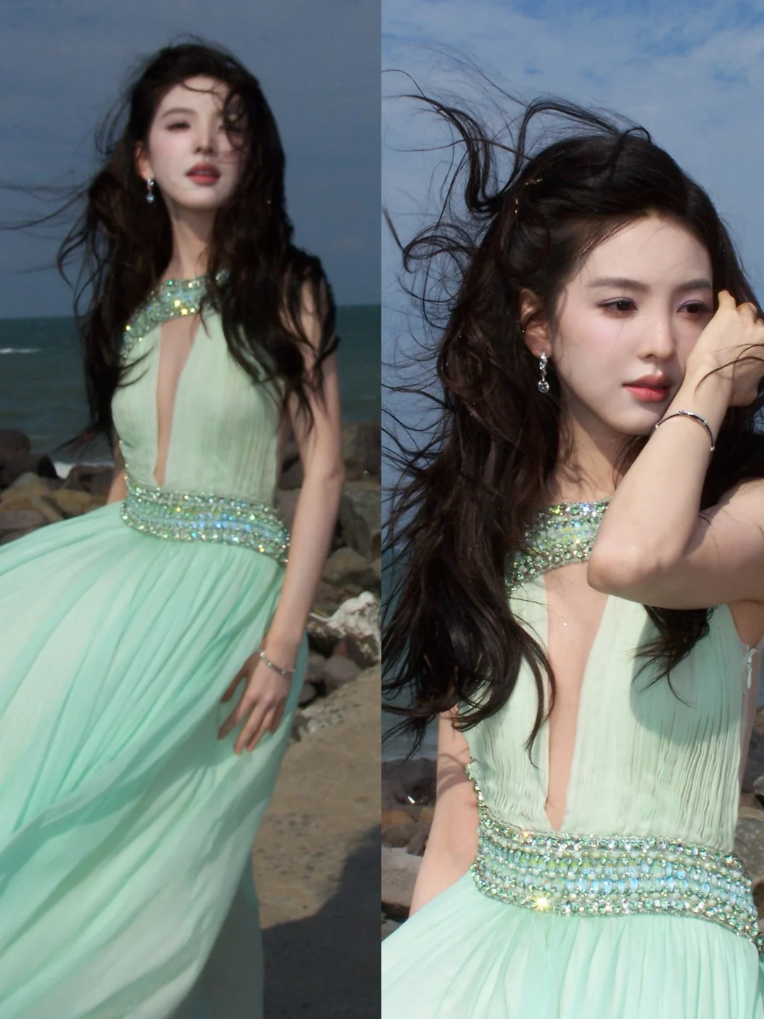 欧阳娜娜、陈都灵..女星跨年晚会造型一览