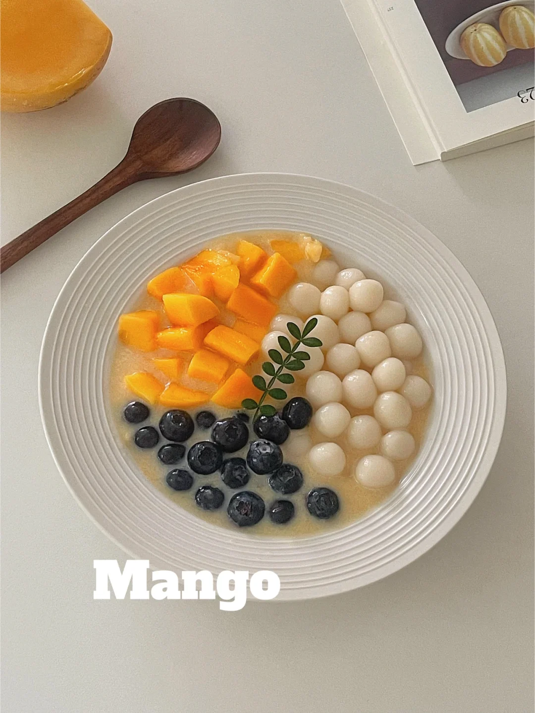 夏日小甜品💛多芒小丸子🥭零失败，糯叽叽🍡