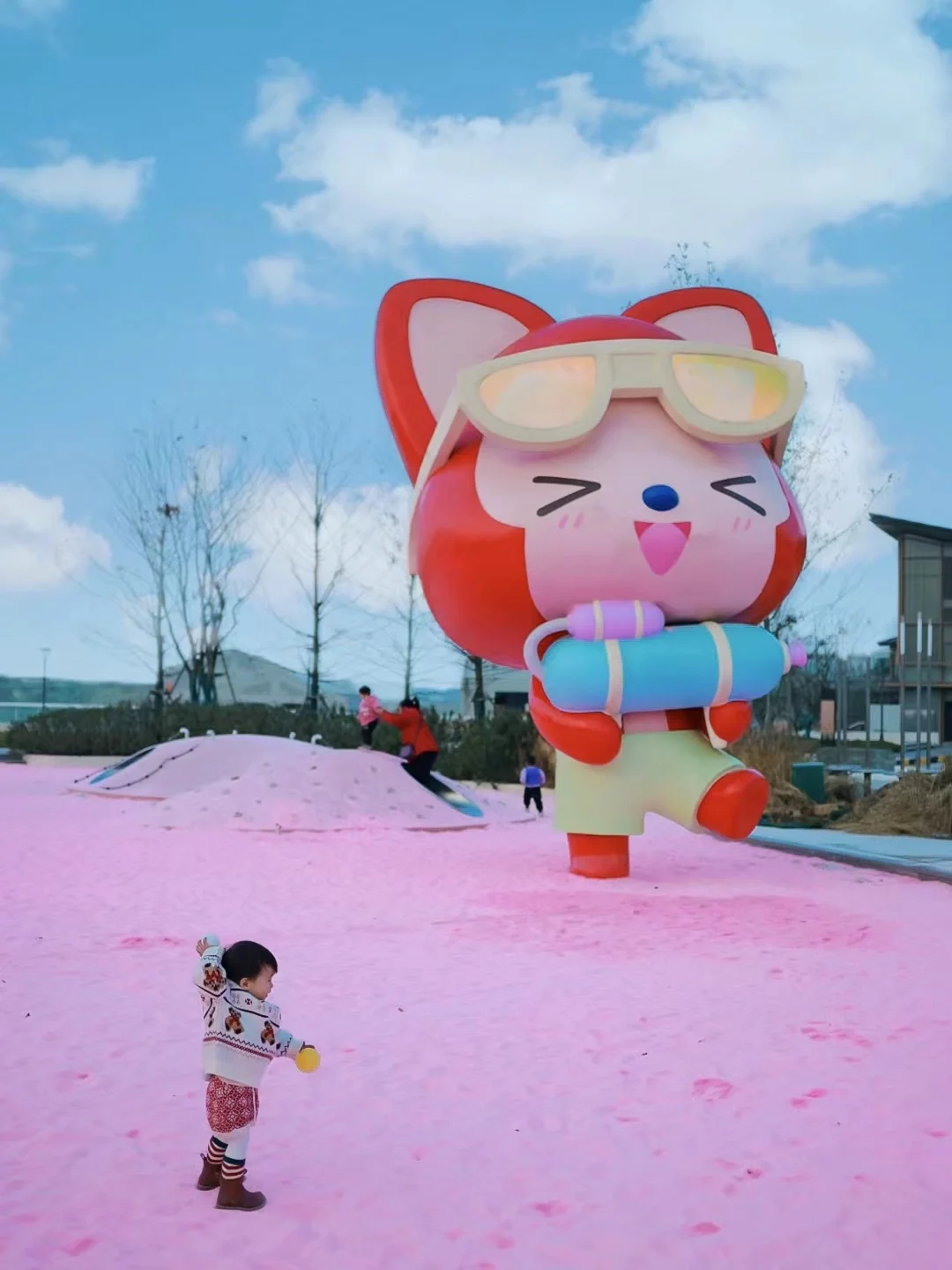 武汉免费遛娃地|阿狸粉色沙滩＋梦幻冰雕展❄️