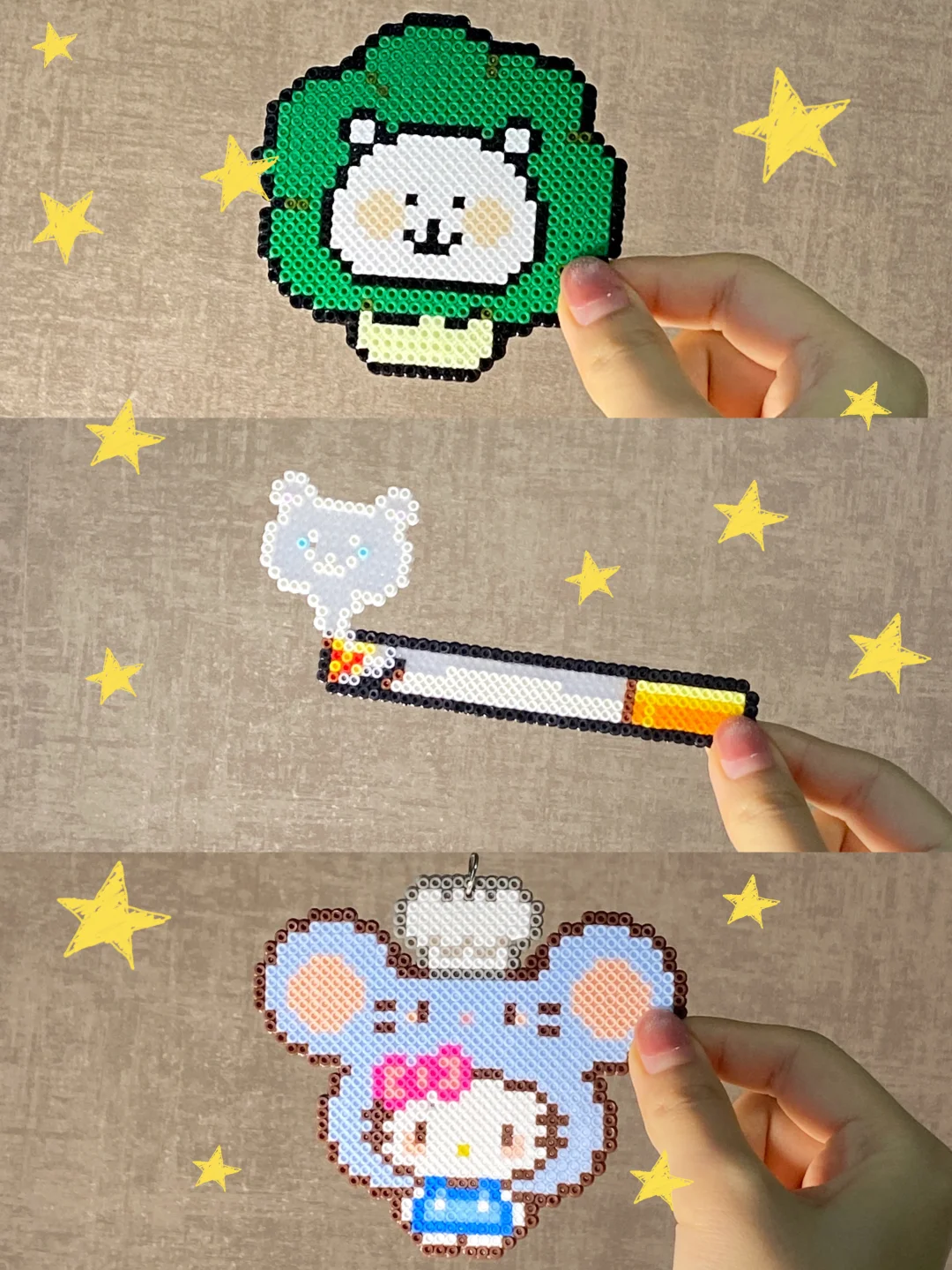 质疑拼豆，理解拼豆，爱上拼豆仅需1秒..