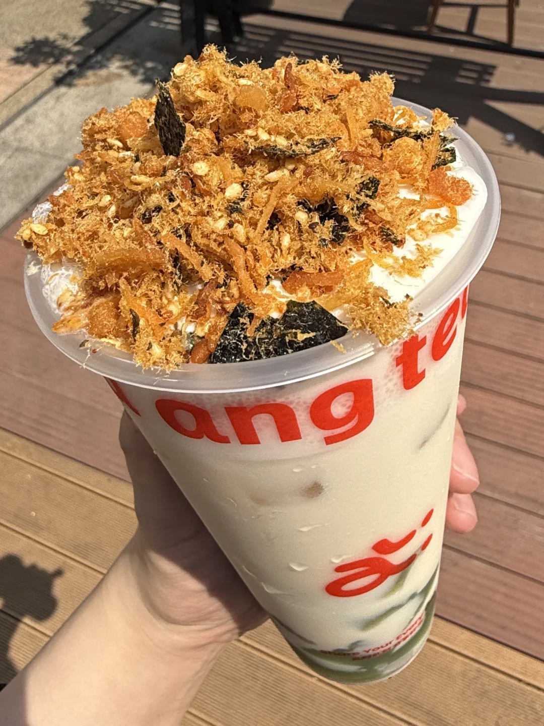 这是什么仙品！！液体肉松小贝麻薯！！