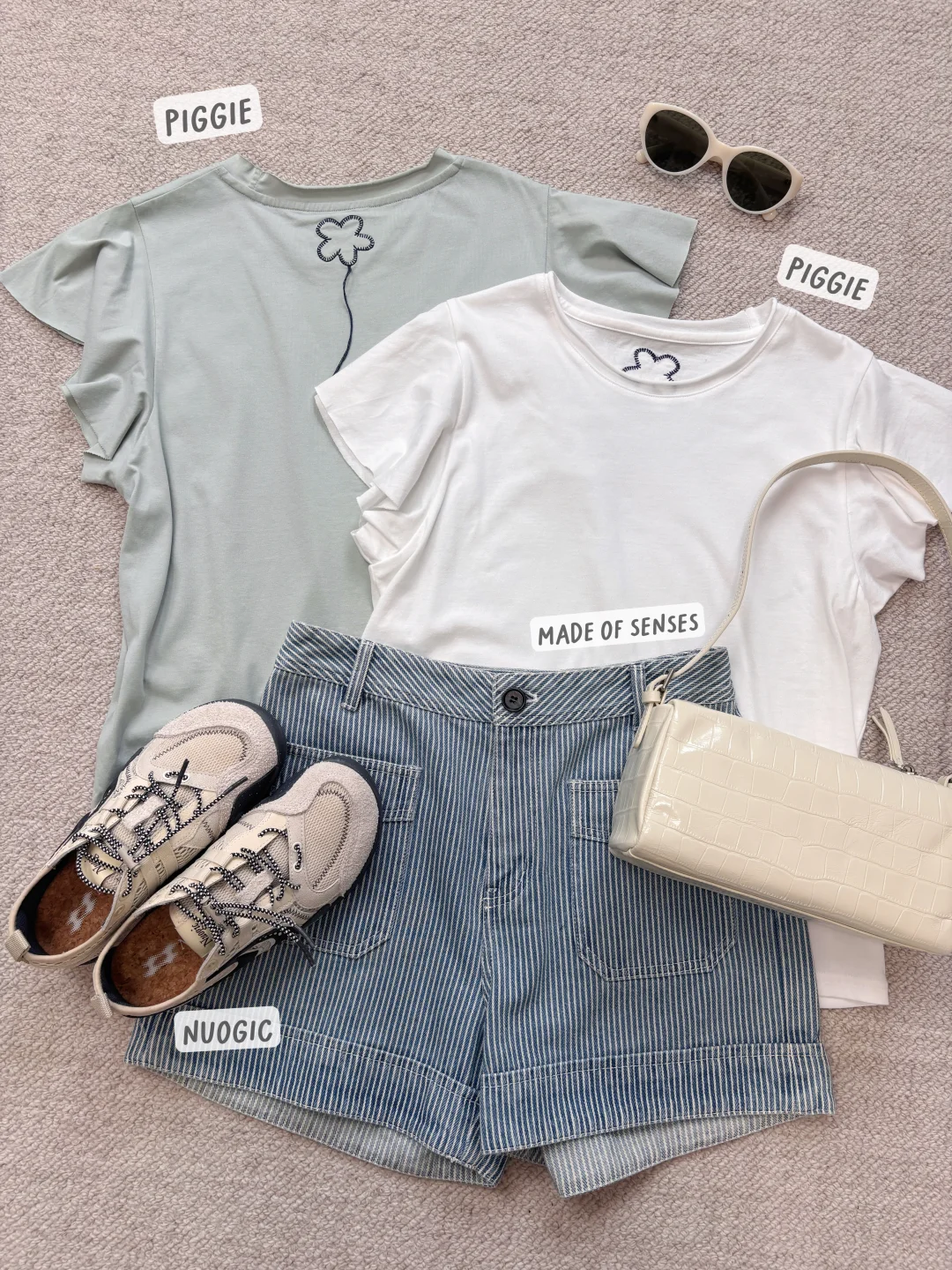 618📕｜清爽夏日松弛感T恤1️⃣3️⃣looks