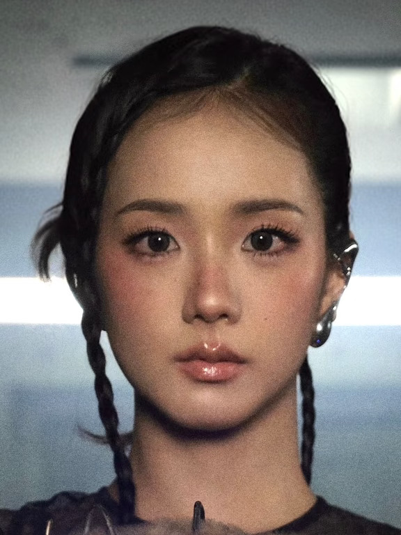 这个造型差点没认出来Jisoo