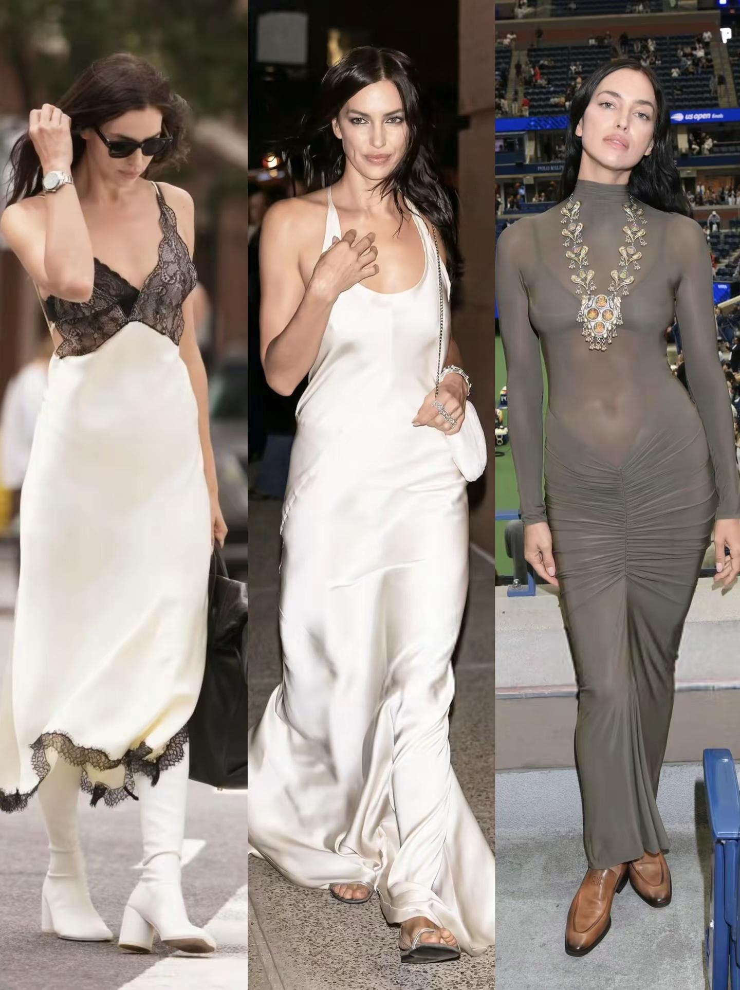 Irina Shayk莲姐出街。